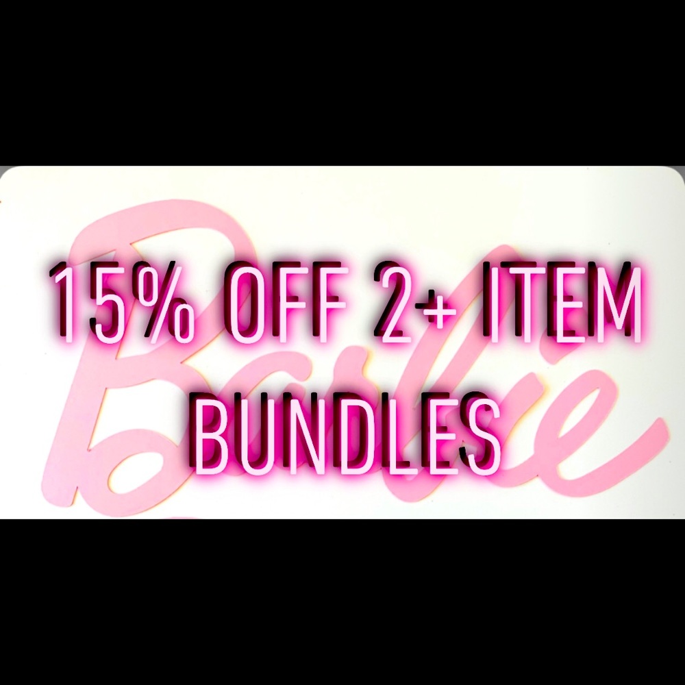 NOW 15% OFF ON 2+ ITEM BUNDLES!!! 🥳🥳🥳